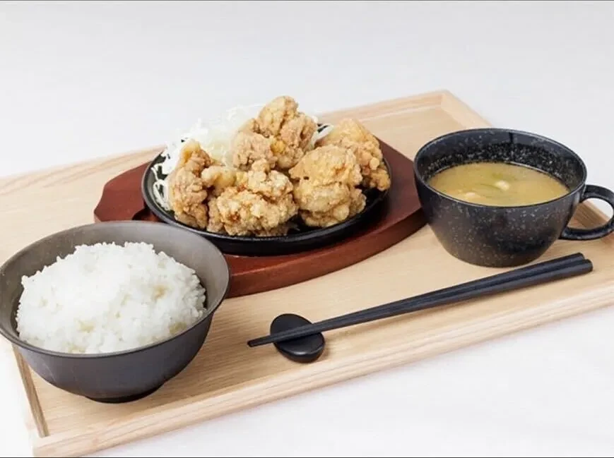 唐揚げ定食 【5個】